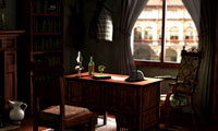 Sherlock Holmes Office CG still render